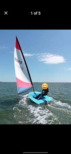 Blue topper dinghy - blue,
