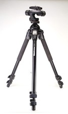 Manfrotto 190PROB Aluminium Tripod & Quick Release Plate 5KG Max Load Black