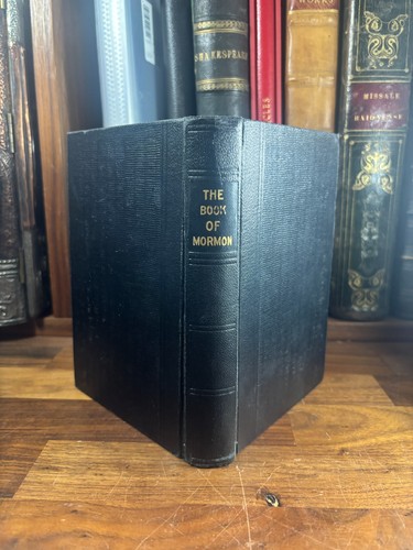 Book mormon 1920s - book, of