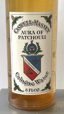 VINTAGE BOXED SEALED CASWELL MASSEY "AURA OF PATCHOULI" COLOGNE. 8fl ozs