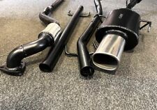 VAUXHALL ASTRA Mk4 COUPE 1.8L 16V SPORTS EXHAUST SYSTEM 2001-2005 SQUARE Tip