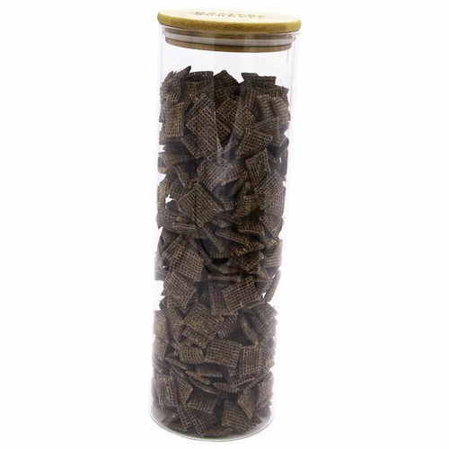 Clear glass jars airtight - glass, lid