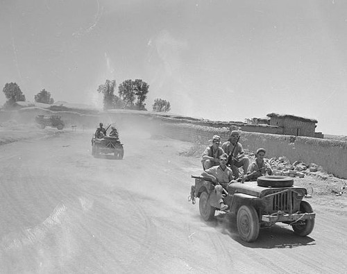 Israeli army jeep commandos - israeli,