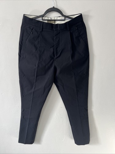 Zara man navy blue tapered - blue,