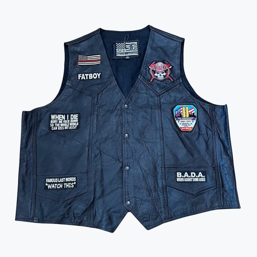 Bikers leather mens biker - leather,