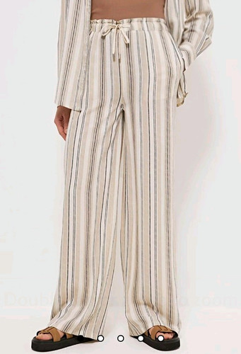 George beige striped linen - george,