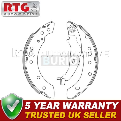 Rtg rear brake shoes set - rtg,