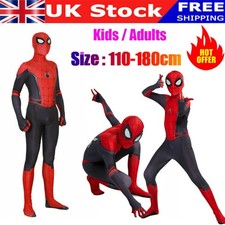Adults Kids Spider-Man Superhero Spiderman Zentai Cosplay Costume Jumpsuit Party