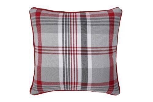 Tartan check cushion covers - tartan,
