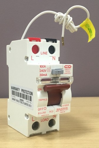 Mem 100a double - pole, dp