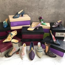 Choose Your Just the Right Shoe Detailed Decorative Miniature Shoe Ornaments
