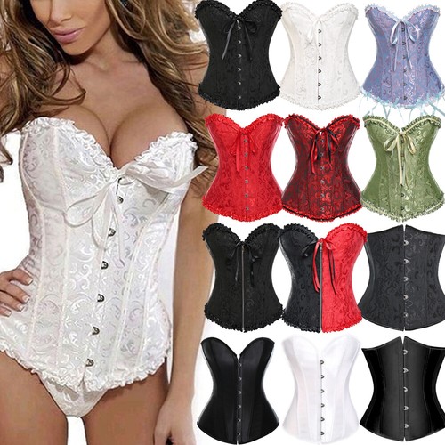 Womens sexy overbust boned - uk,