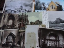 CAMBRIDGESHIRE VINTAGE POSTCARDS - RELIGIOUS BUILDINGS - CHOOSE FROM DROP DOWN