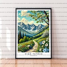 High Tatras Slovakia Unframed
