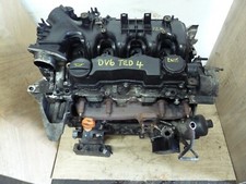 04-10 CITROEN PEUGEOT C3 C4 207 307 1.6 DIESEL BARE ENGINE DV6TED4 #EN15