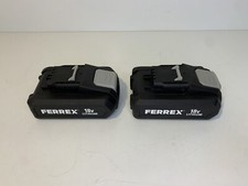 2x Ferrex 18v Li-Ion 1.5Ah