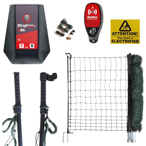 Electric poultry netting - electric, 25m