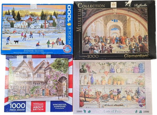 Job lot various jigsaw - of,