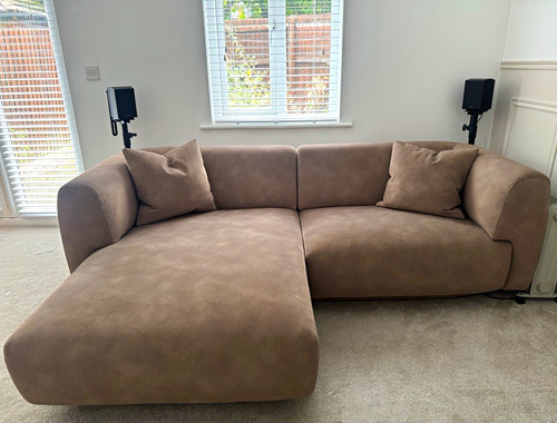 Nuvole seater suede brown - seater,