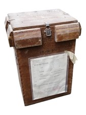 Ex Army Military Wooden Box