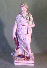 STAFFORDSHIRE PEARLWARE FIGURE