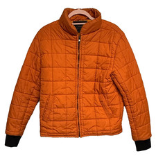 Zara Men's Small Orange Puffer