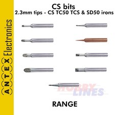 ANTEX bits Range CS TCS TC50