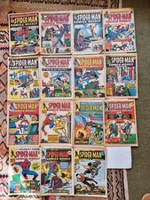 Marvel Spider-Man Comics Weekly bundle. 15 issues from 1973. Steve Ditko Art.