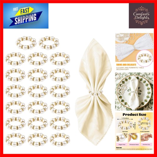 Elegant gold pearl napkin - elegant,