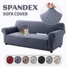 1/2/3/4 Seater Premium Elastic Stretch Jacquard Sofa Covers Slipcover Protector