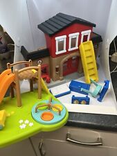 Chad Valley Tots Town Fire Station playset building & Playground Sets 