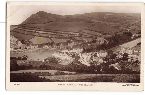 1920s combe martin woodlands - combe,