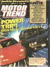 April 1988 Motor Trend BMW M6