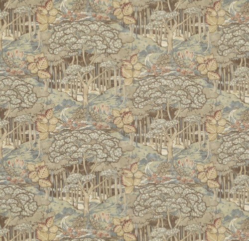 Baker curtain fabric - gp, &