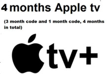 Apple TV Plus 4 Months Offer (1 Month + 3 Month Code) - UK only