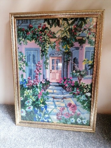 Beautiful needlepoint large - beautiful,
