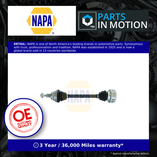 Drive shaft fits - drive, mk6
