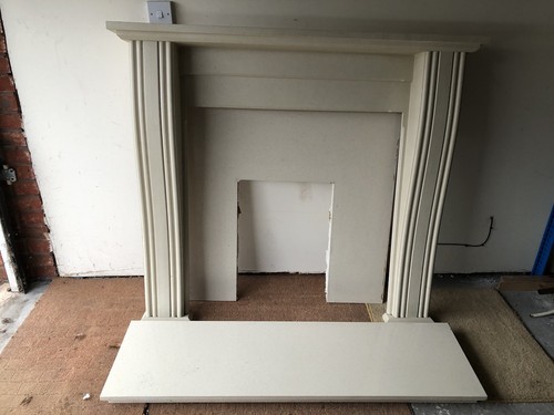 Fireplace surround and hearth - fireplace,