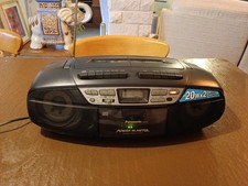 Panasonic Power Blaster Bombox Radio Cd Cassette Player RX-DT37 Vintage Retro
