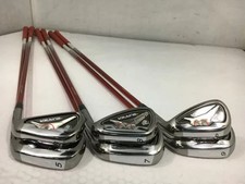 TaylorMade Burner TP 2009 Iron Set 5-9,Pw 6pc Flex Stiff Tour AD AD-75 Graphite