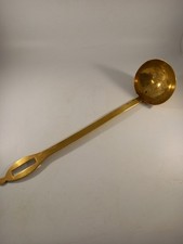 Solid Brass Ladle 44cm Large