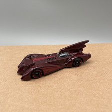 Hot Wheels Batman The Brave and The Bold Batmobile Maroon Diecast Car s23 B8