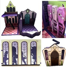 ? Monster High ? 2012 Vintage High School Doll Fold Away Playset #X3711
