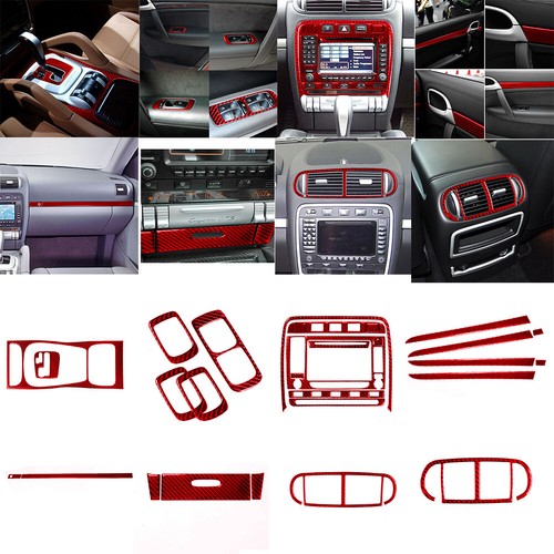 29pcs red carbon fiber - red,