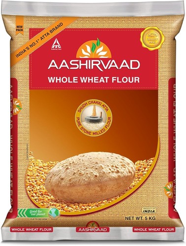 Aashirvaad whole wheat atta - whole,
