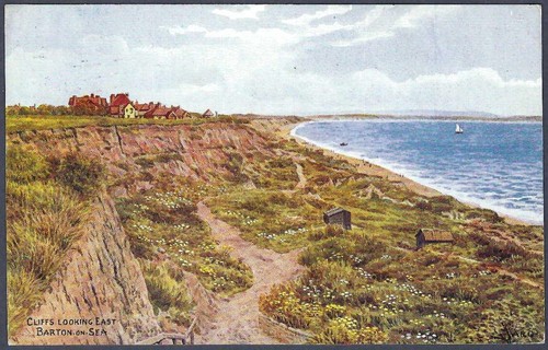 Cliffs looking east - cliffs,,
