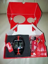 NEW NOS PUMA FERRARI F1 LTD ED OLD SCHOOL DIGITAL SPORTS WATCH WITH RACING BOOT