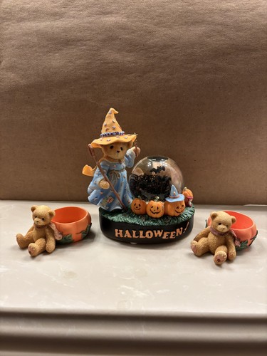 Halloween cherished teddies - halloween,