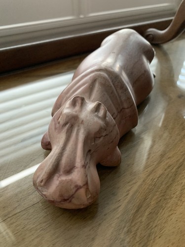 Hippopotamus pink peach - hippopotamus,