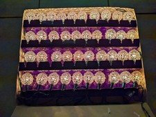 Vintage Pifco Christmas Lights 40 Crystal Chandeliers Lights